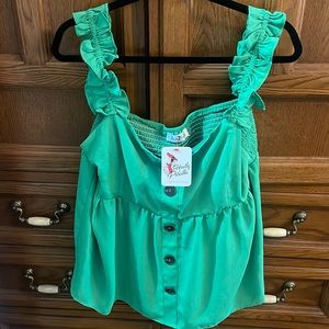 Brand new with tags plus size tank. Size 18/20